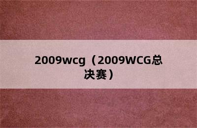 2009wcg（2009WCG总决赛）