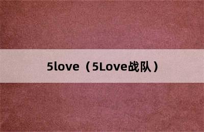 5love（5Love战队）