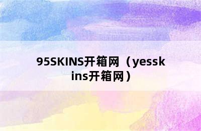 95SKINS开箱网（yesskins开箱网）