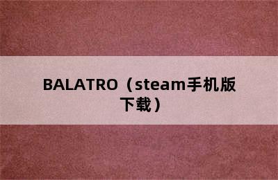 BALATRO（steam手机版下载）