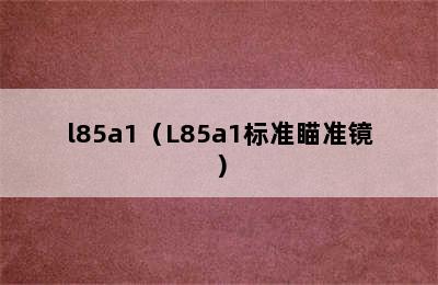 l85a1（L85a1标准瞄准镜）