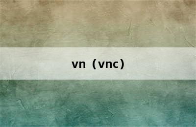 vn（vnc）