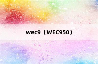 wec9（WEC950）