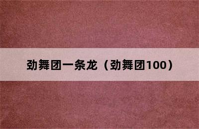 劲舞团一条龙（劲舞团100）