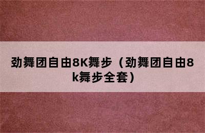 劲舞团自由8K舞步（劲舞团自由8k舞步全套）