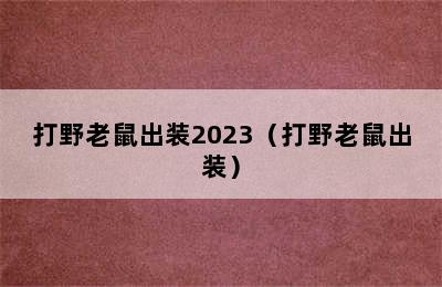 打野老鼠出装2023（打野老鼠出装）