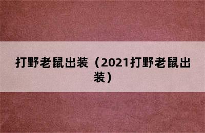 打野老鼠出装（2021打野老鼠出装）