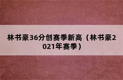 林书豪36分创赛季新高（林书豪2021年赛季）