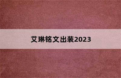 艾琳铭文出装2023