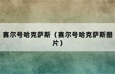 赛尔号哈克萨斯（赛尔号哈克萨斯图片）