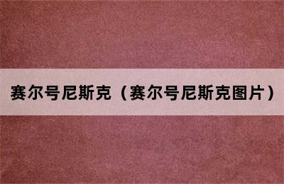 赛尔号尼斯克（赛尔号尼斯克图片）