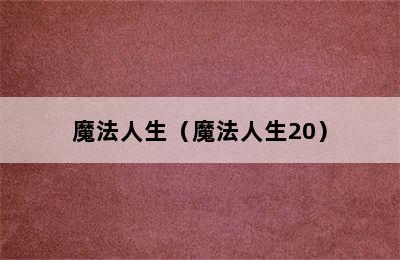 魔法人生（魔法人生20）